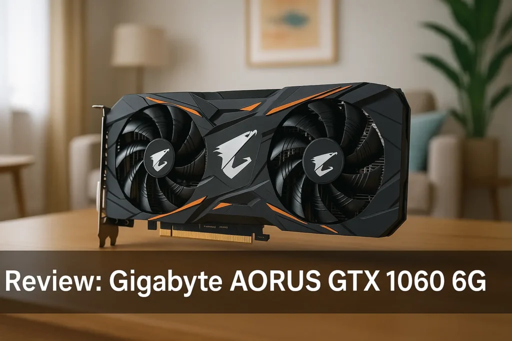 Gigabyte AORUS GTX 1060 6G: Performance Confiável e Estilo Gamer