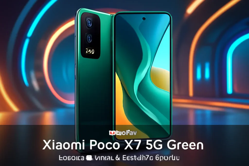 Smartphone Xiaomi Poco X7 5G Green: Desempenho e Estilo Incríveis