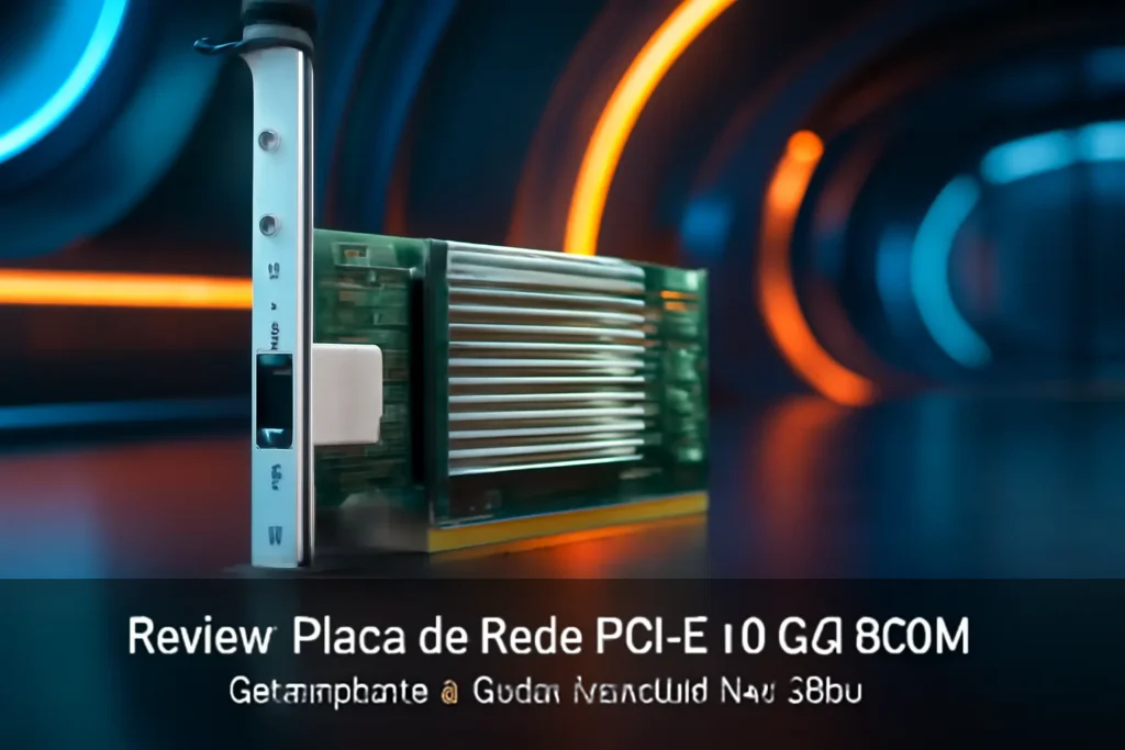 Placa de Rede PCI-E 10 GB 6COMGIGA: Desempenho e Conectividade Avançada