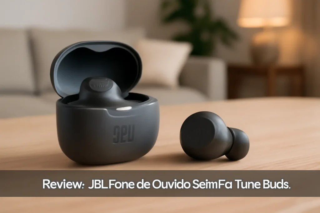 JBL Fone de Ouvido Sem Fio Tune Buds: Conectividade e Conforto