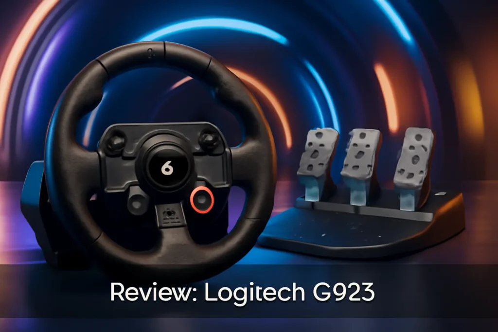 Volante Logitech G923: Force Feedback TRUEFORCE e Pedais Responsivos