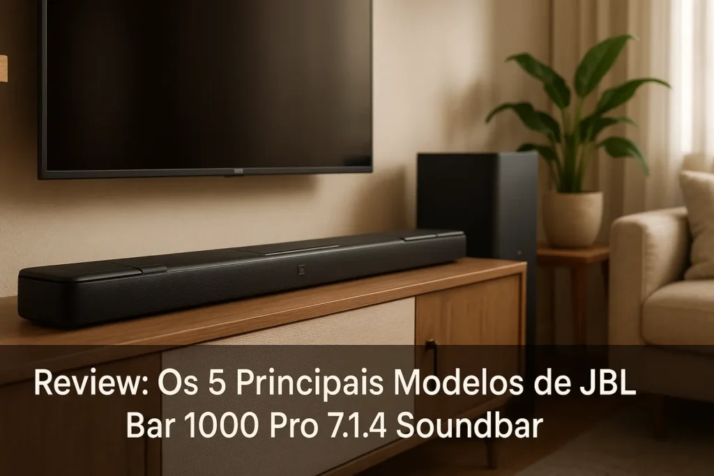 Os 5 Principais Modelos de JBL bar 1000 pro 7.1.4 soundbar