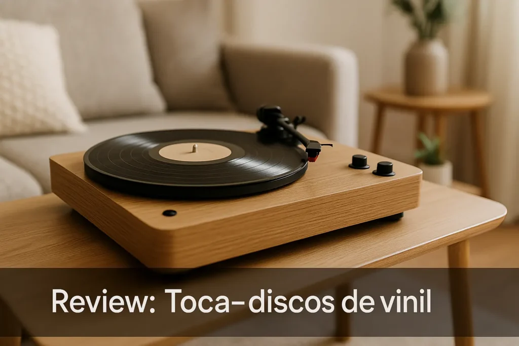 Principais Cinco  toca discos vinil
