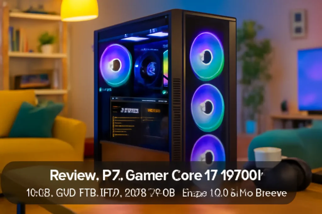 PC Gamer Core I7 10700F, 16GB, SSD 1TB, RTX 3060 12GB, Fonte 700w 80plus Bronze: Desempenho Imbatível para Gamers