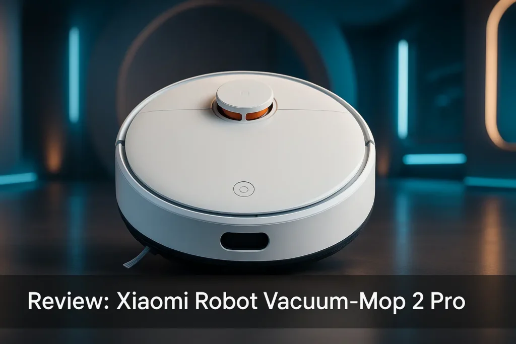 Xiaomi Robot Vacuum-Mop 2 Pro: limpeza potente com laser e vibração