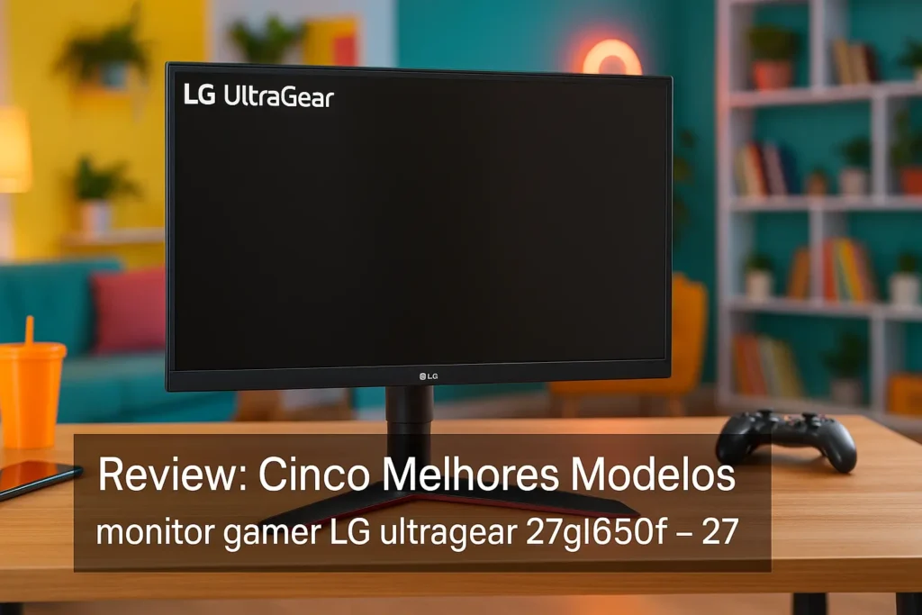 Cinco Melhores Modelos de monitor gamer LG ultragear 27gl650f – 27