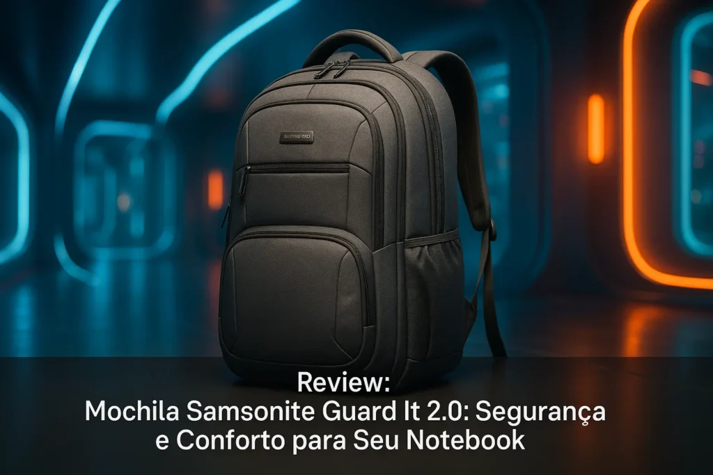 Mochila Samsonite Guard It 2.0: Segurança e Conforto para Seu Notebook