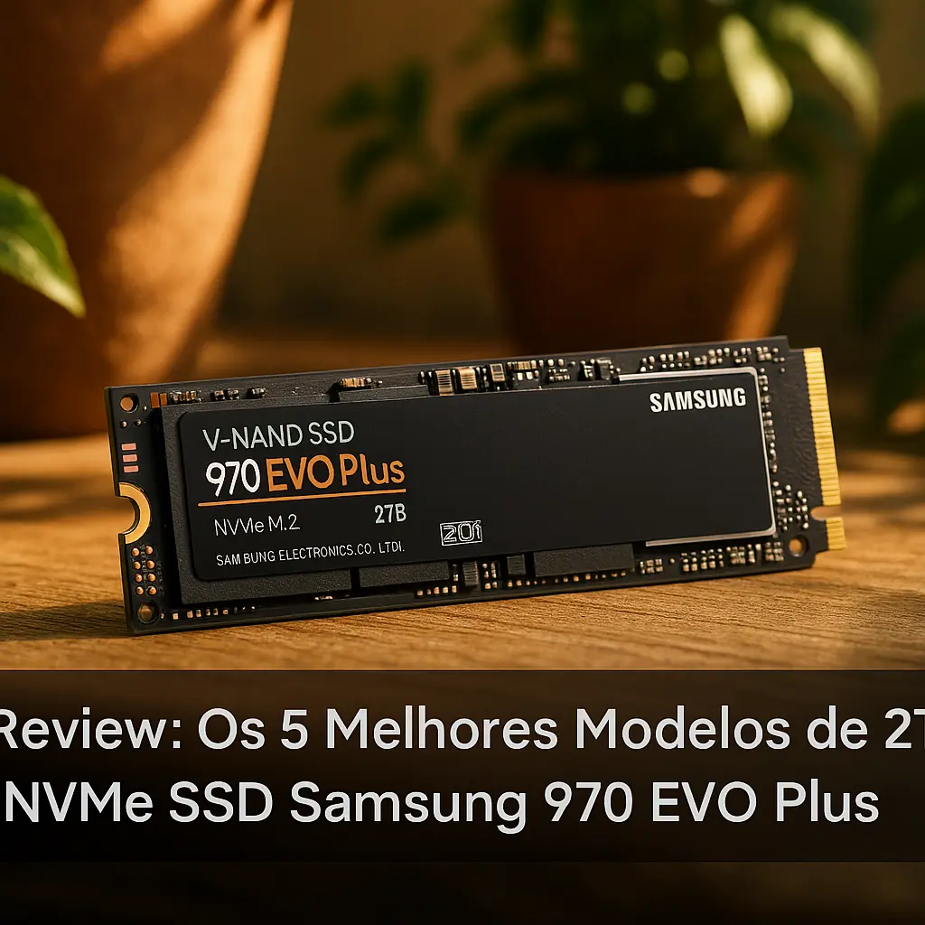 Os 5 Melhores Modelos de 2tb nvme SSD Samsung 970 EVO plus