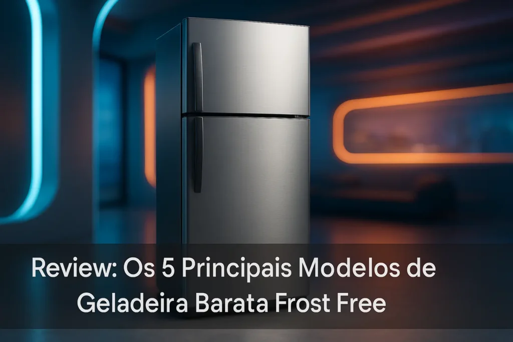 Os 5 Principais Modelos de geladeira barata frost free