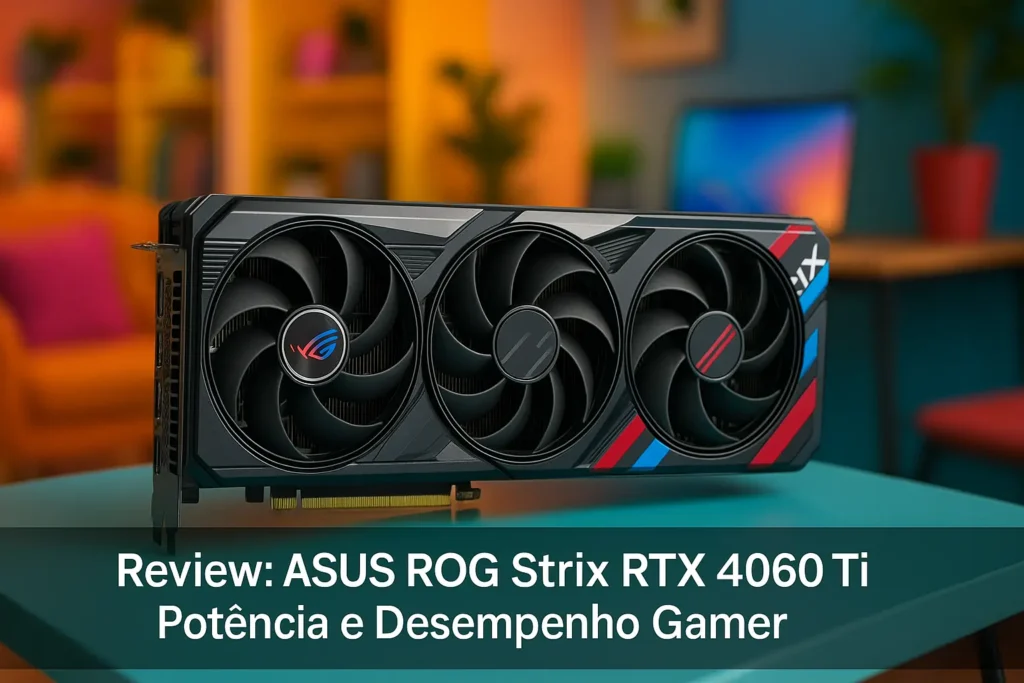 ASUS ROG Strix RTX 4060 Ti: Potência e Desempenho Gamer