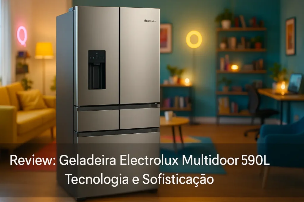 Geladeira Electrolux Multidoor 590L: Tecnologia e Sofisticação