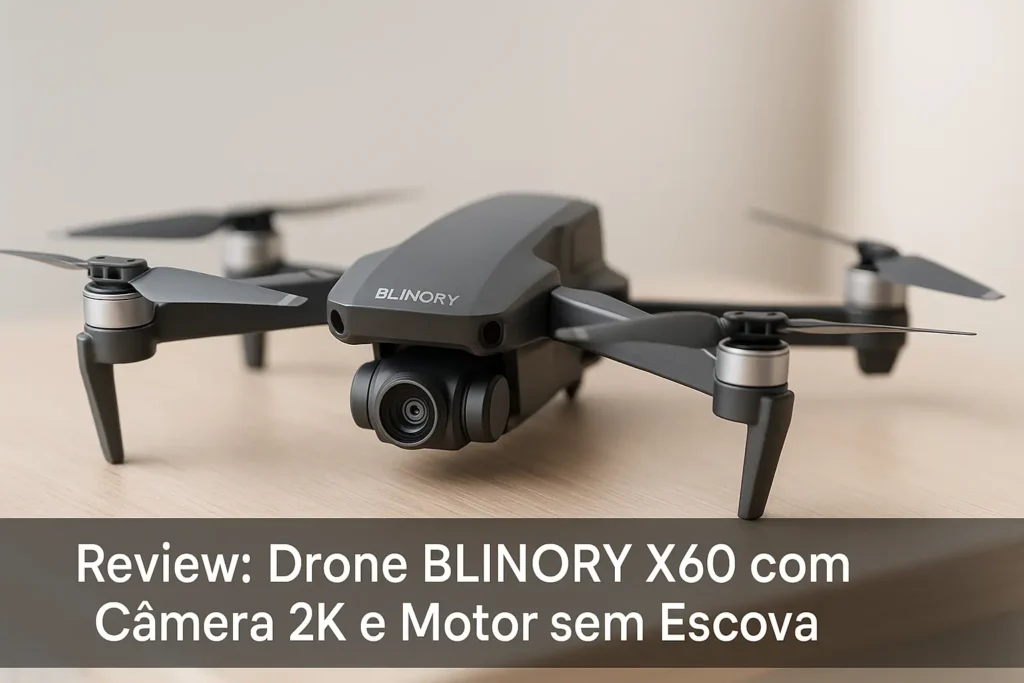Drone BLINORY X60 com Câmera 2K e Motor sem Escova