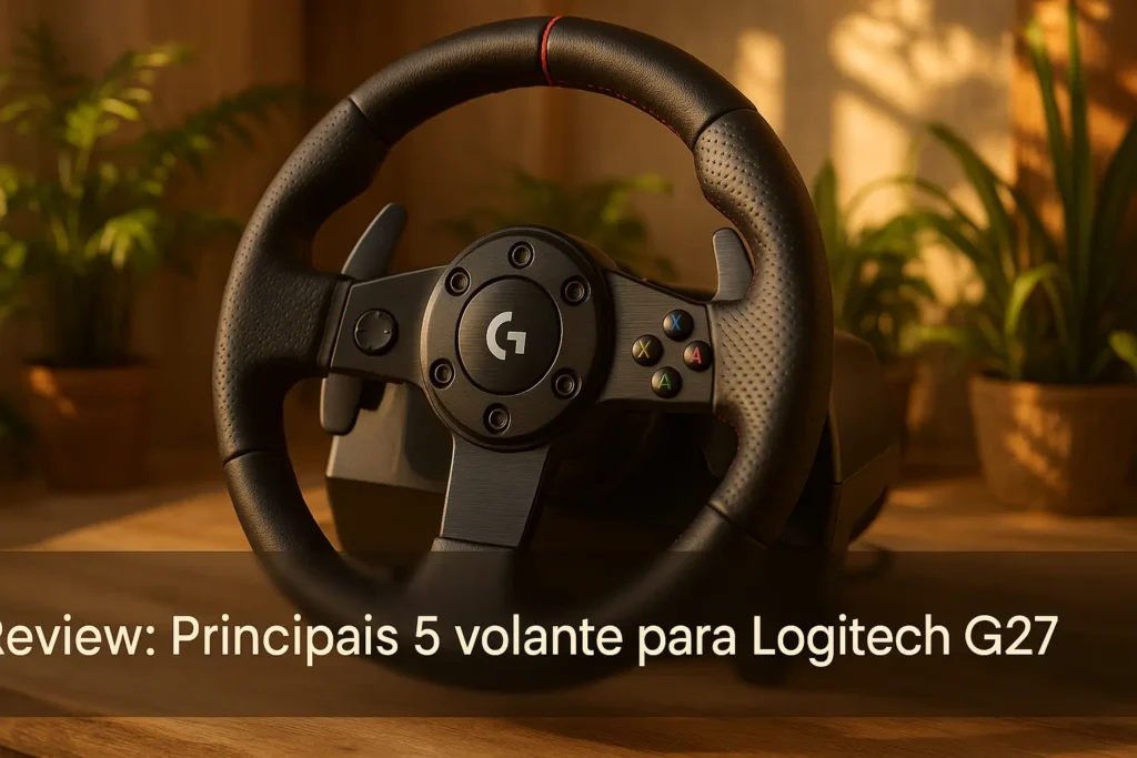 Principais 5 volante para logitech g27