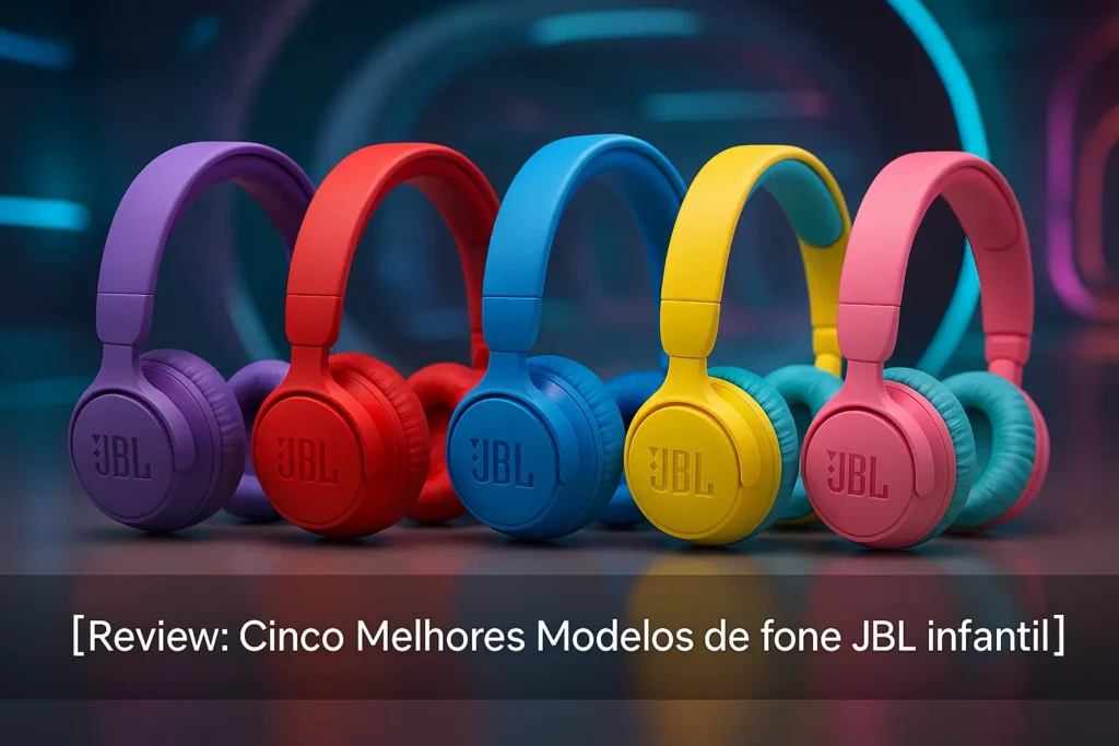Cinco Melhores Modelos de fone JBL infantil