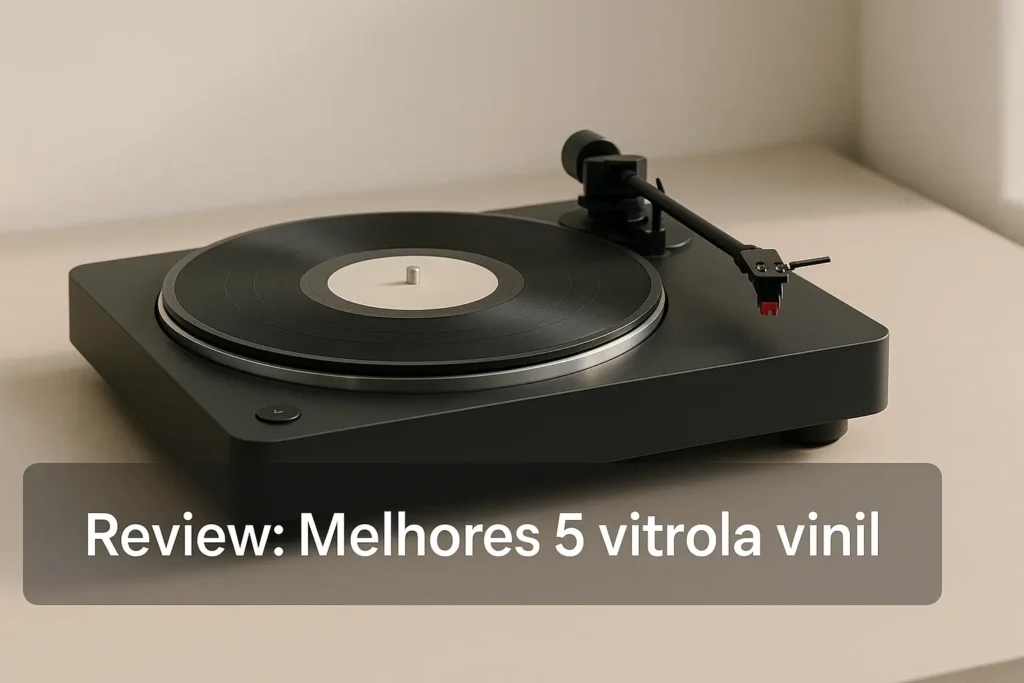 Melhores 5 vitrola vinil