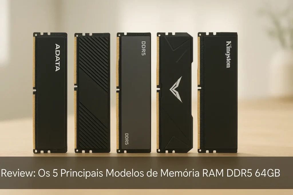 Os 5 Principais Modelos de memoria ram ddr5 64gb