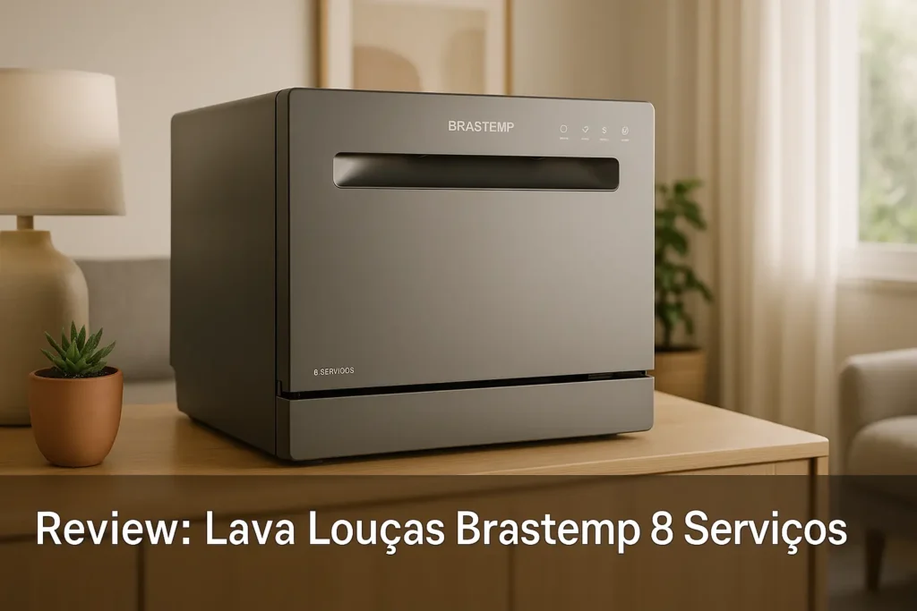 Lava Louças Brastemp 8 Serviços: Compacta, Econômica e Potente
