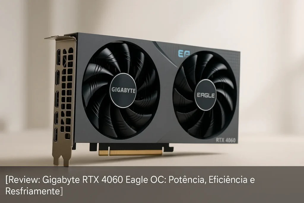 Gigabyte RTX 4060 Eagle OC: Potência, Eficiência e Resfriamento