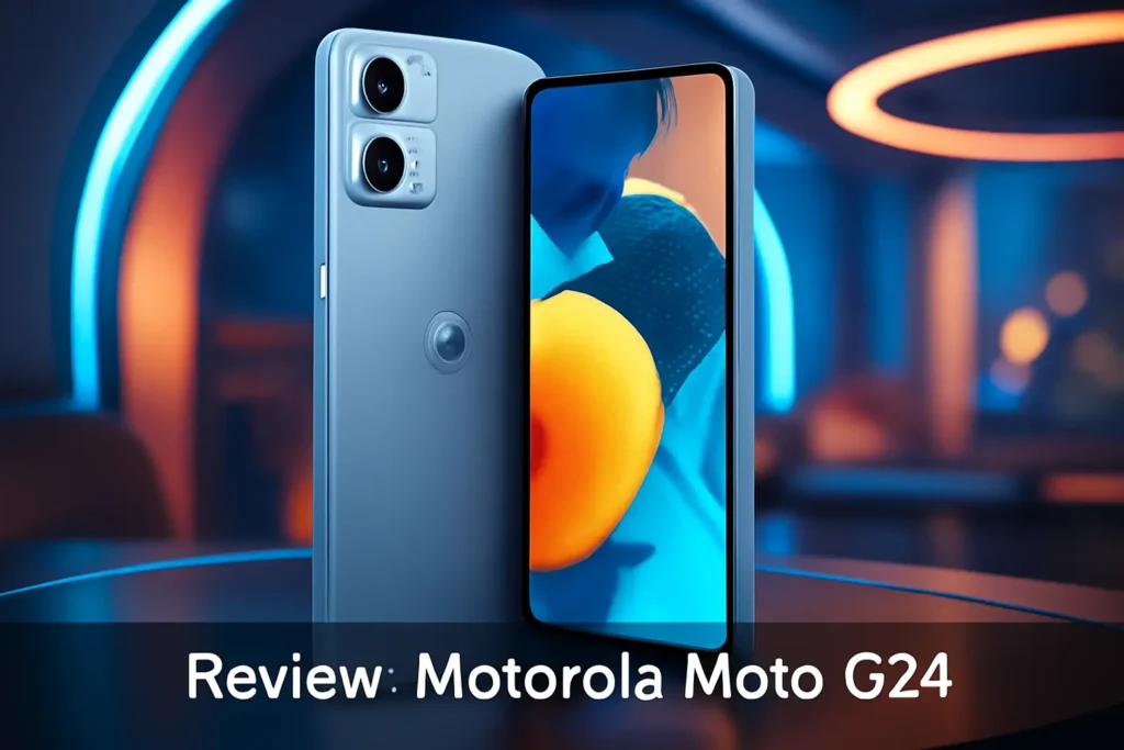 Smartphone Motorola Moto G24 256GB 8GB: Câmera AI 50MP e Visão Noturna
