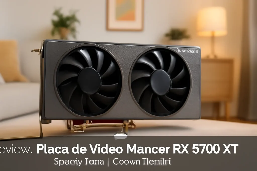 Placa de Vídeo Mancer Radeon RX 5700 XT Streaky | 8GB | GDDR6 | 256-bit