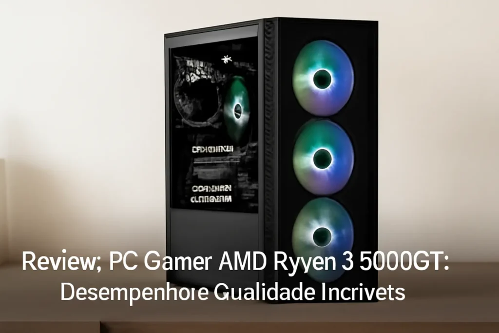 PC GAMER AMD RYZEN 5 5600GT: Desempenho e Qualidade Incríveis