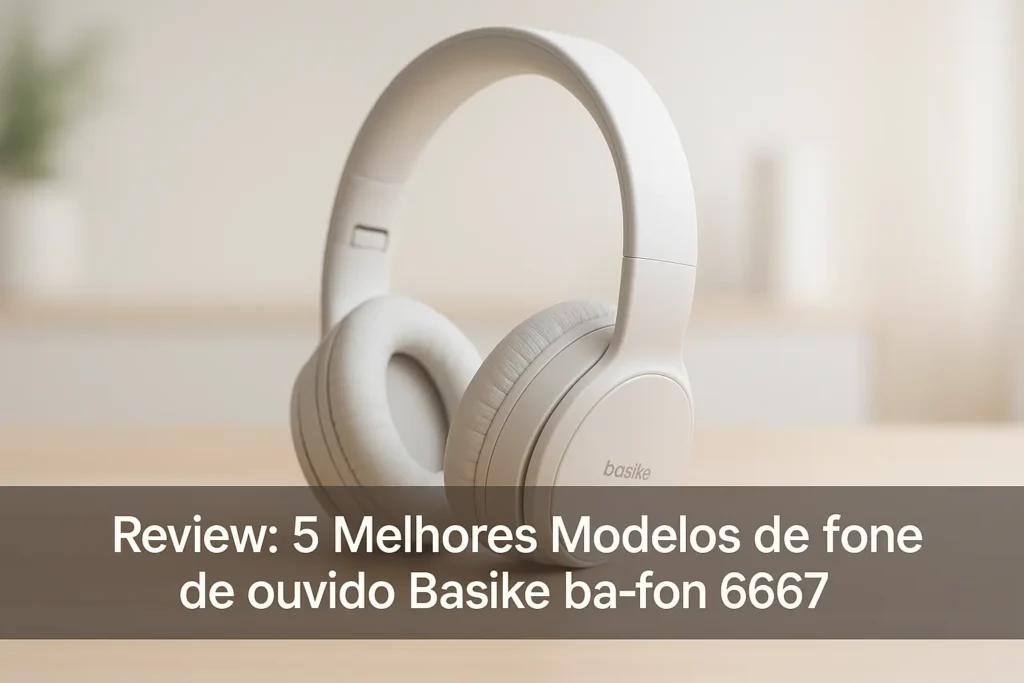5 Melhores Modelos de fone de ouvido Basike ba-fon 6667