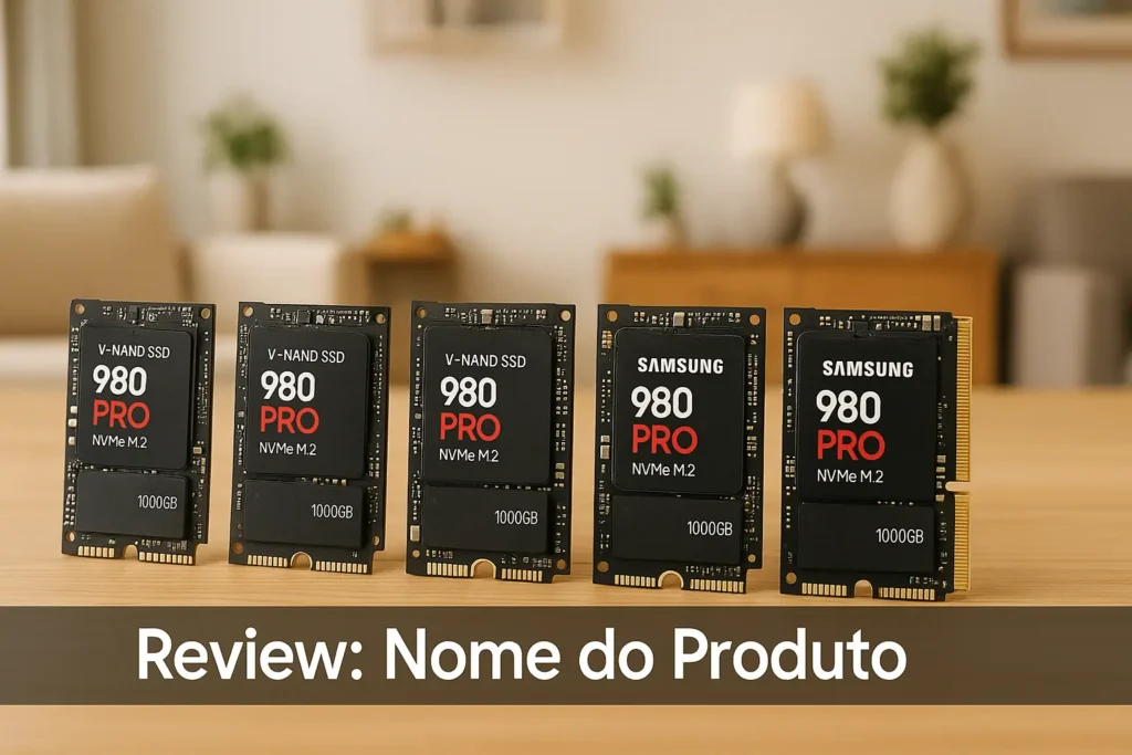 Cinco Principais Modelos de nvme SSD Samsung 980 pro