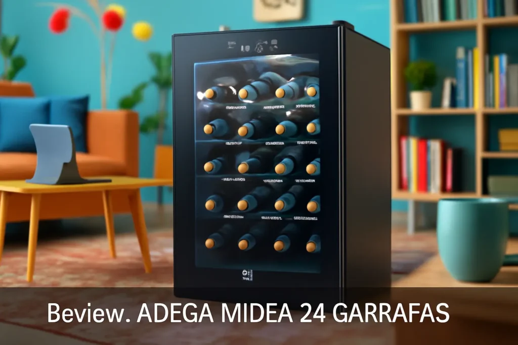 ADEGA MIDEA 24 GARRAFAS: Praticidade e Eficiência para o Seu Lar