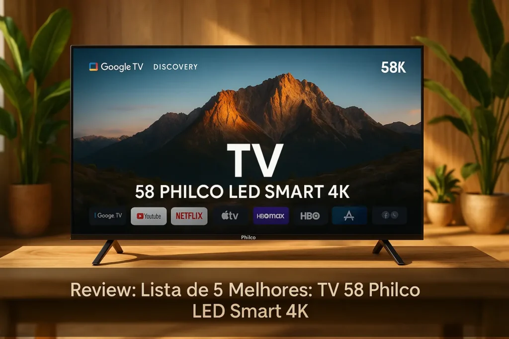 Lista de 5 Melhores: tv 58 philco led smart 4k