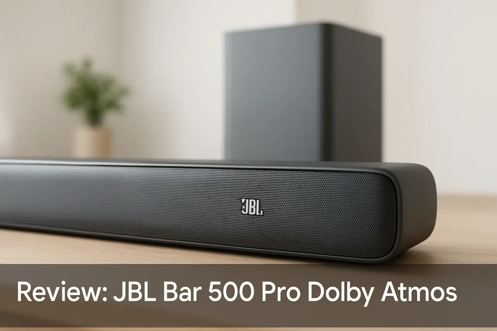 Principais Cinco JBL bar 500 pro dolby atmos