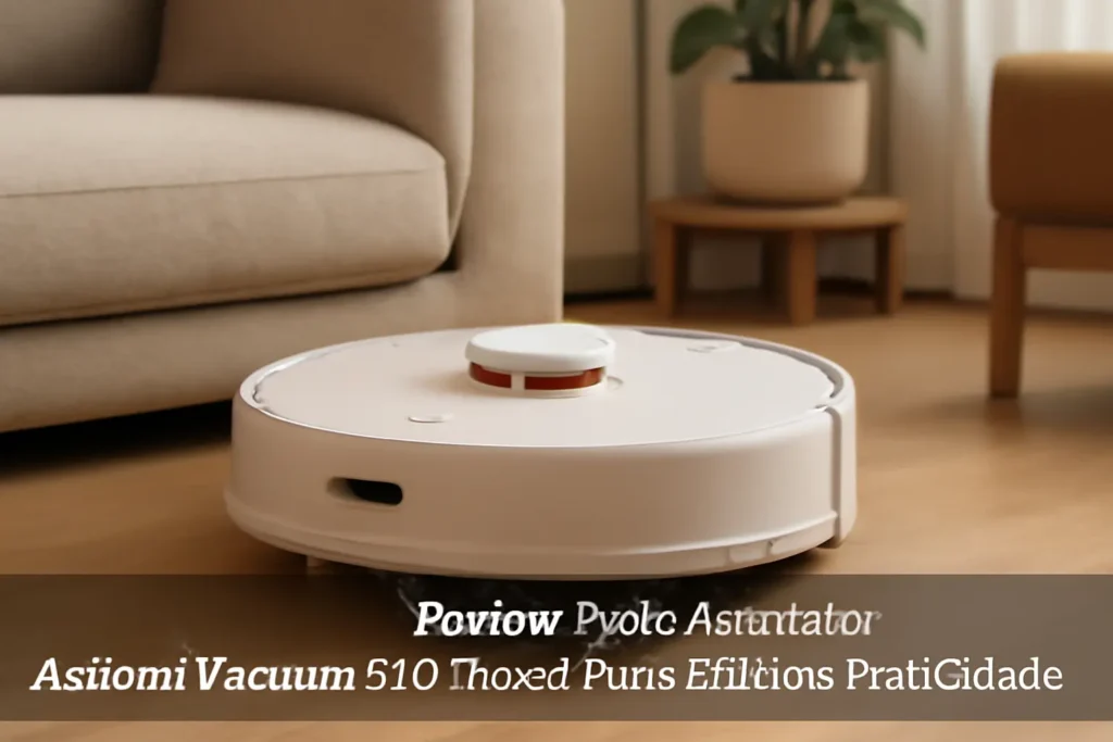 Robô Aspirador Xiaomi Vacuum S10 - Passa Pano: Eficiência e Praticidade