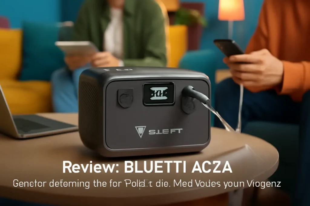 BLUETTI AC2A Gerador de Energia Solar: Potência e Mobilidade para Viagens