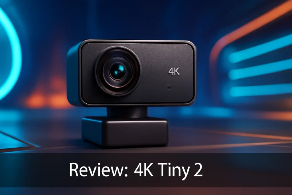 Webcams 4K Tiny 2: Qualidade de Vídeo Incomparável e Inovadora