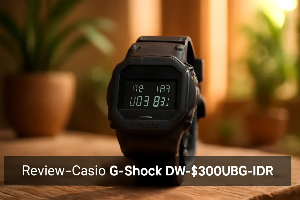 Relógio Casio G-Shock DW-5600UBB-1DR - Iluminação LED