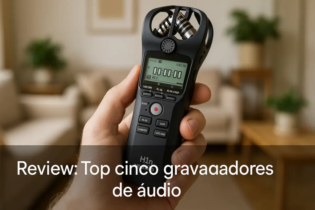 Top Cinco gravadores de audio