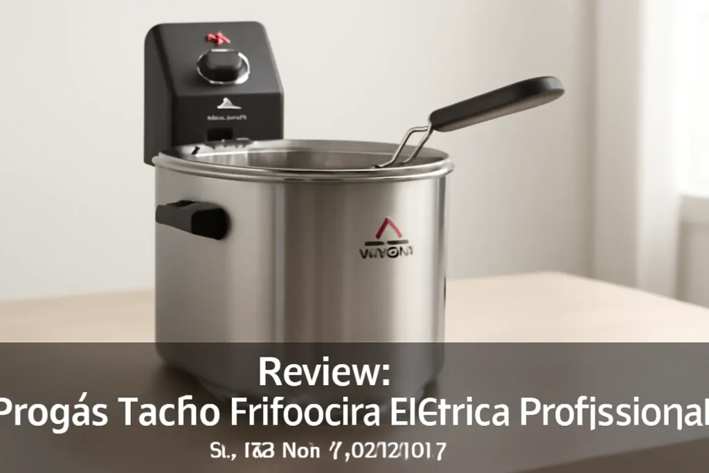 Progás Tacho Fritadeira Elétrica Profissional 3L em Aço Inox 220V: Desempenho e Durabilidade
