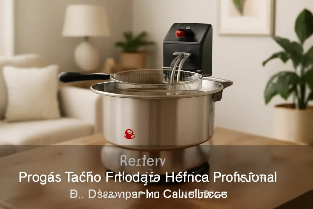 Progás Tacho Fritadeira Elétrica Profissional 3L: Desempenho e Qualidade
