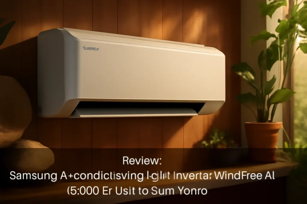 Samsung Ar-condicionado Split Inverter WindFree AI 12.000 BTUs Frio Sem Vento