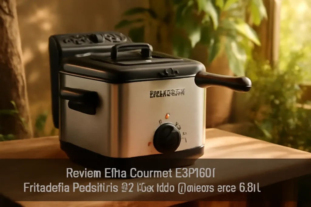 Elite Gourmet EDF1607# Fritadeira Profunda de Imersão Elétrica 6,5L