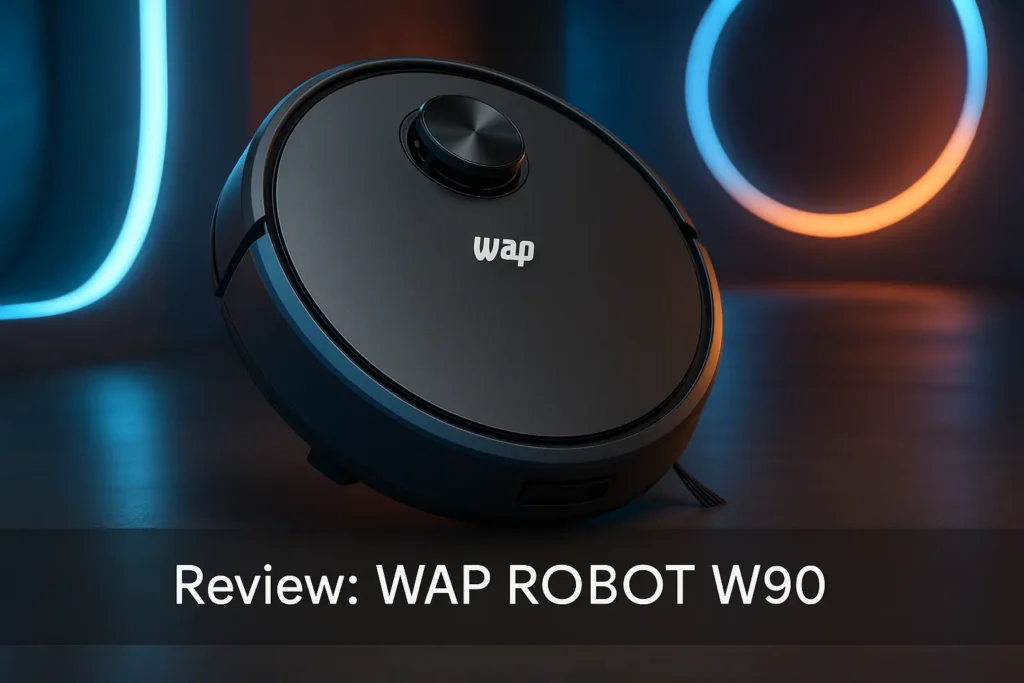 WAP ROBOT W90: Aspirador Robô 3 em 1 com Alta Eficiência