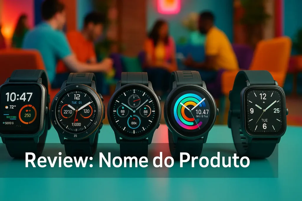 Principais 5 relogio smartwatch a prova dagua