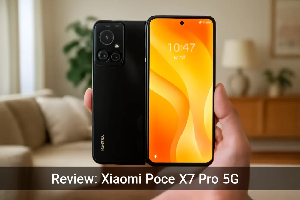 Smartphone Xiaomi Poco X7 Pro 5G: 12GB RAM e 512GB ROM