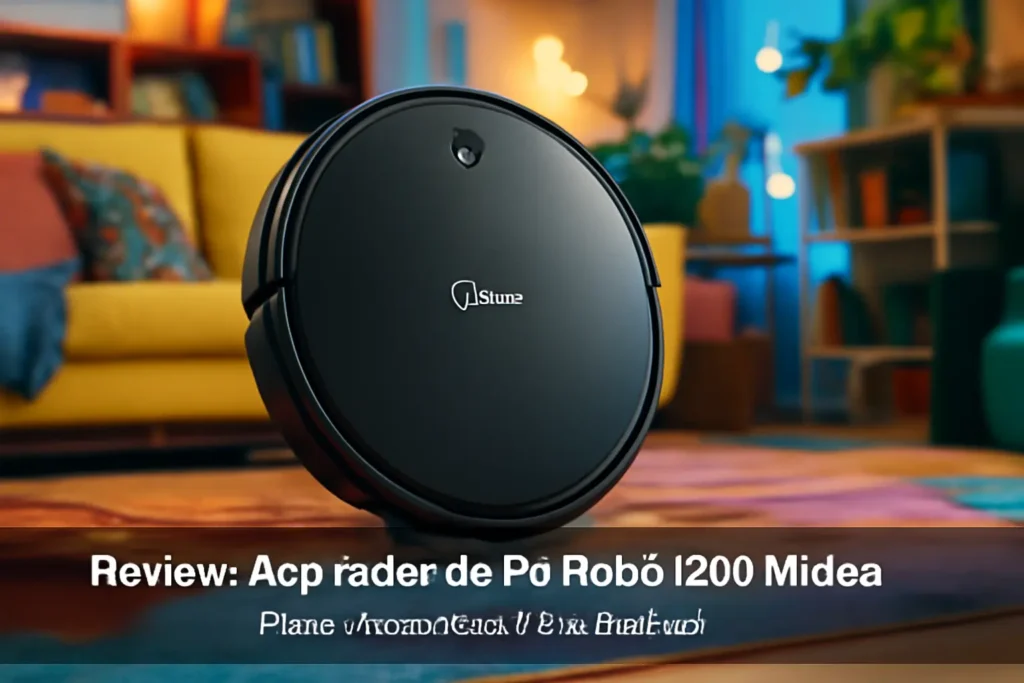 Aspirador de Pó Robô 1200 Midea: Potência e Eficiência no Dia a Dia