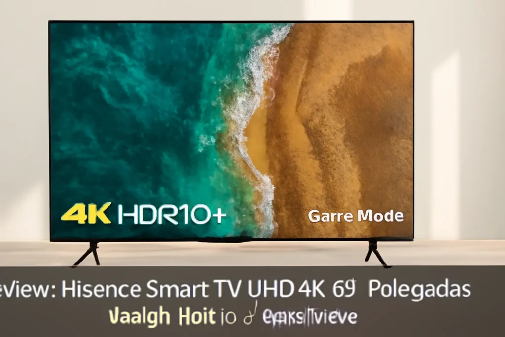 Hisense Smart TV UHD 4K 65" Polegadas 65A6N: HDR10+ e Game Mode