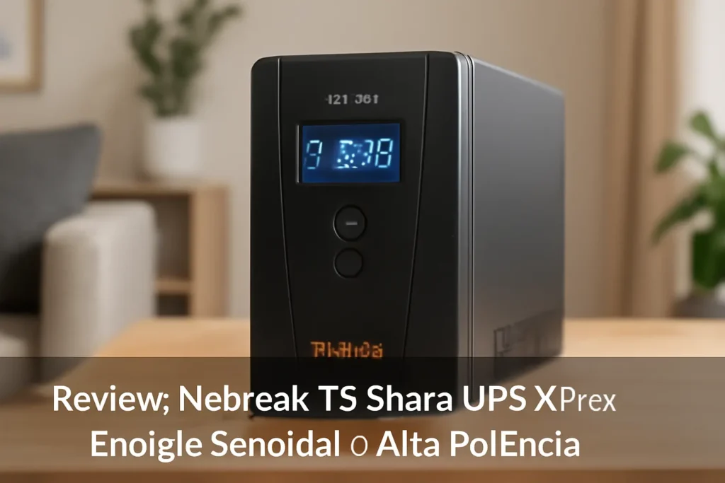 Nobreak TS Shara UPS XPro: Energia Senoidal e Alta Potência