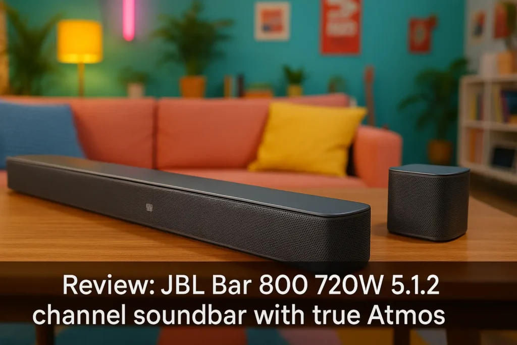 Top Cinco Modelos de JBL bar 800 720w 5.1.2 channel soundbar with true atmos