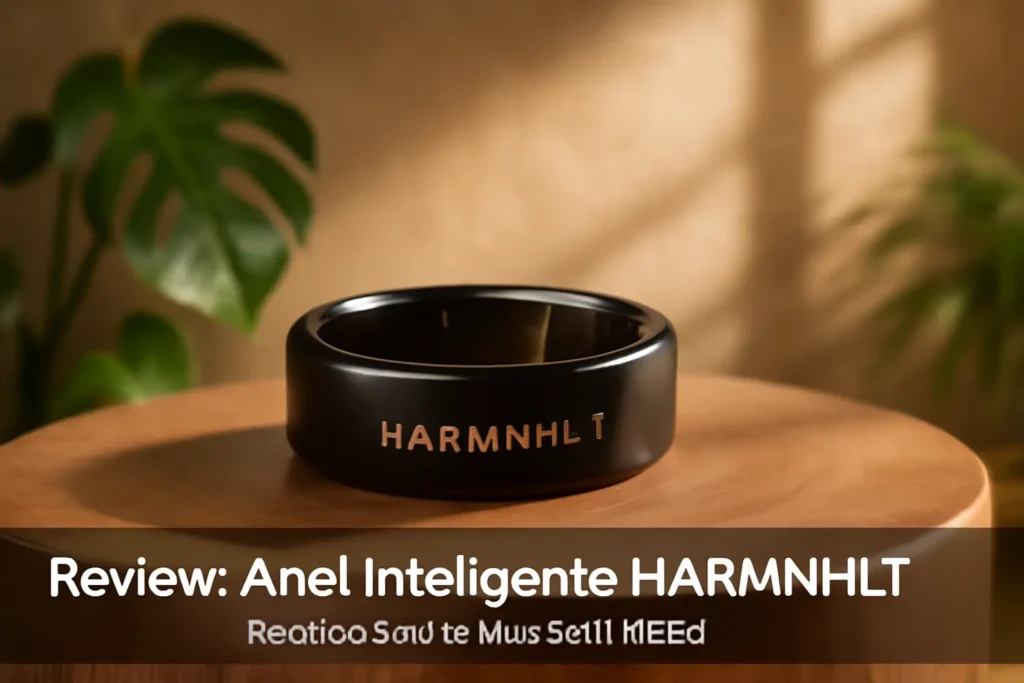 Anel Inteligente HARMNHLT: Rastreie Sua Saúde com Estilo