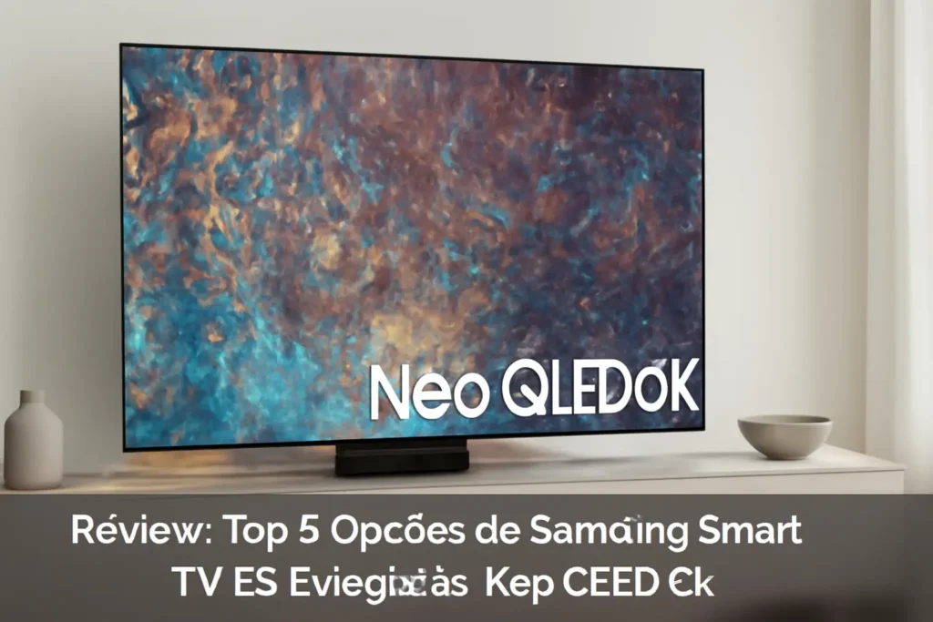 Top 5 Opções de Samsung smart TV 85 polegadas NEO QLED 8k