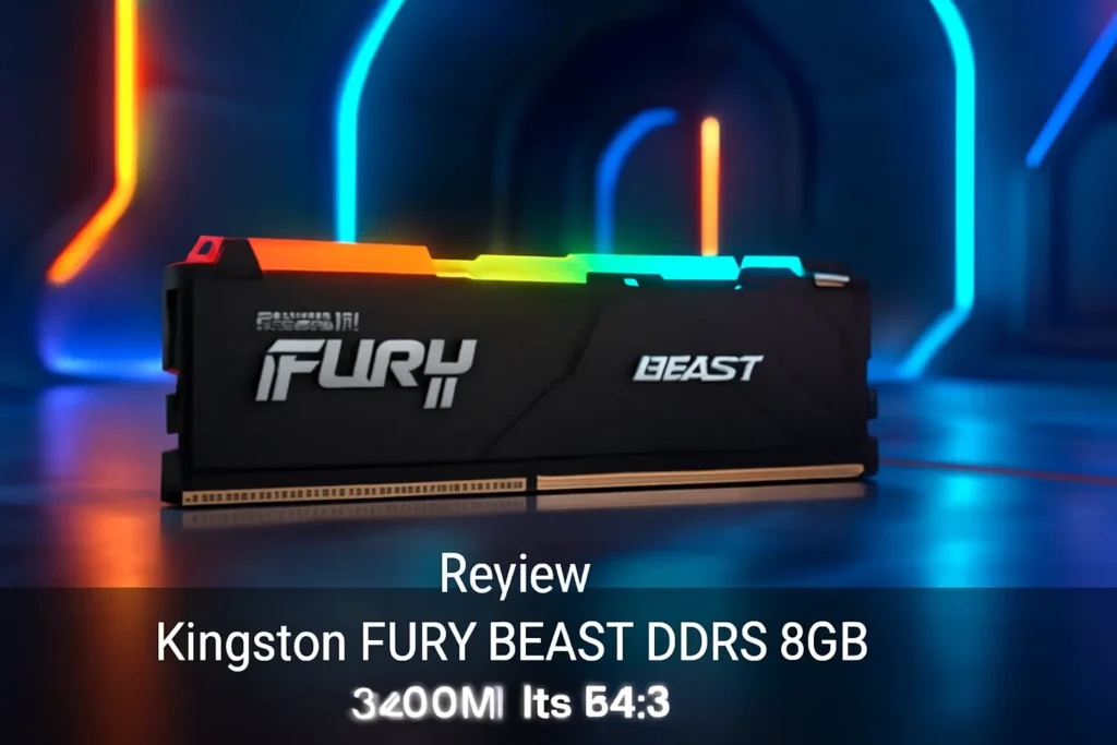 Kingston Fury Beast DDR5 8GB 5600MT/s RGB: Desempenho e Estilo para Gamers