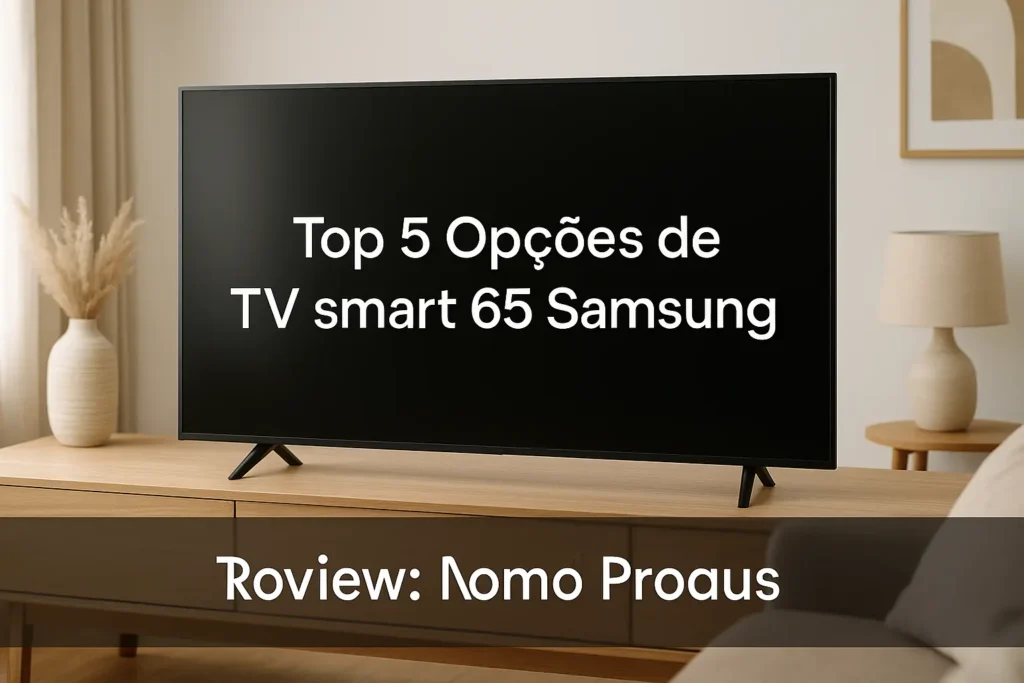 Top 5 Opções de TV smart 65 Samsung